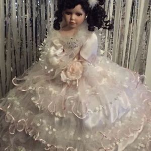 Cute Princess Doll Pastel Pink Layered Dress